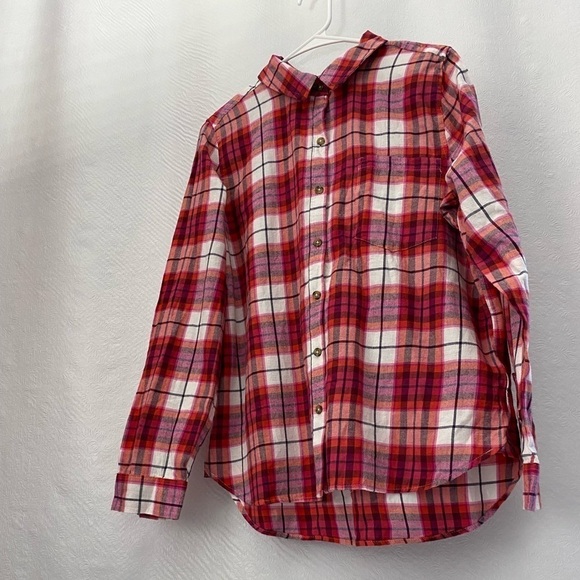 Tops - SO flannel plaid button down shirt size XL (junior size XL)